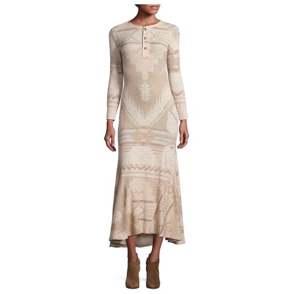 polo ralph lauren cotton maxi dress